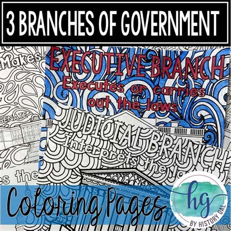 3 Branches Of Government Zen Coloring Pages By Branches Of Government Coloring Pages - Branches Of Government Coloring Pages