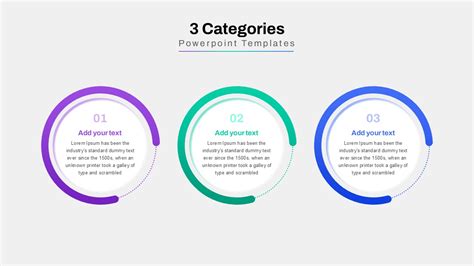3 Categories Slide