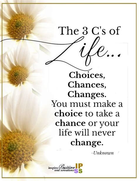 3 Cs Of Life