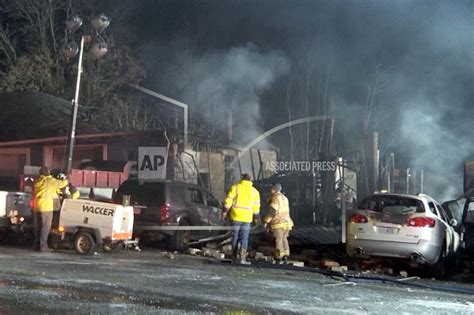 3 dead, 1 hospitalized in explosion that sparked massive fire at Ohio auto repair shop