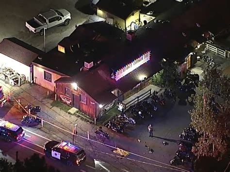 3 dead, 5 wounded after a retired police officer opens fire at a Southern California biker bar