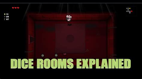 3 dice room isaac. Dice Rooms require two keys to open. Depending on the number of pips imprinted on the face of the large red die embedded in the floor, stepping onto the center of the die activates an effect. Dice Rooms, when spawning, replace a sacrifice room that also could have spawned on the floor. 