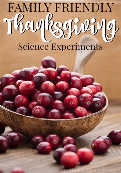 3 Family Friendly Thanksgiving Science Experiments From Abcs Science Thanksgiving - Science Thanksgiving