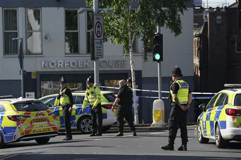3 found dead and 3 hit by a van in linked incidents in English city of Nottingham, police say