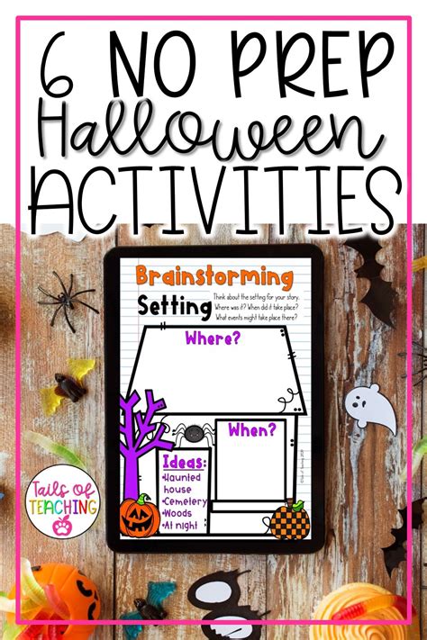 3 Fun Amp No Prep Halloween Math Activities Halloween Worksheet 6th Grade - Halloween Worksheet 6th Grade