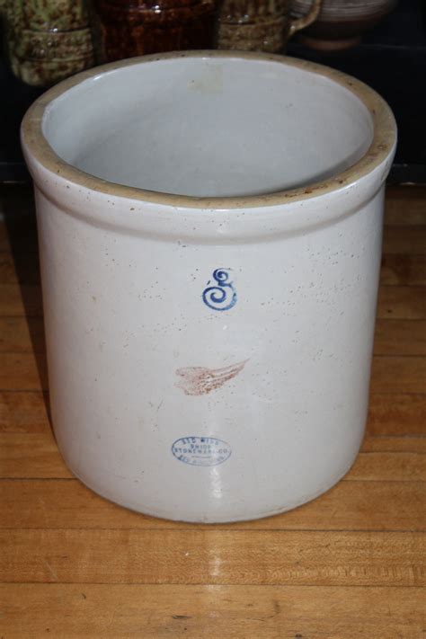 There is also a 3 gallon Red Wing crock on ebay for sale at this time with the same advertising. Idaho advertising is not very common so I expect it to go quite high. How high I have not idea. There is no such thing as an actual value as this is determined how bad someone really wants it. With this being said, I just cannot give you an actual ....