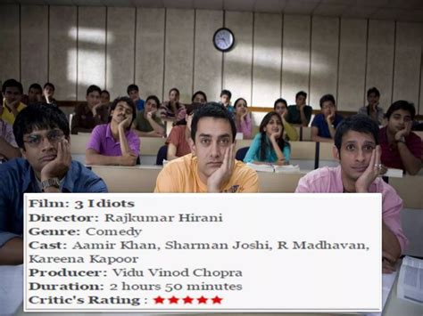 3 Idiots Summary