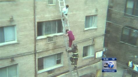 3 injured after fire breaks out at Edgewater apartment