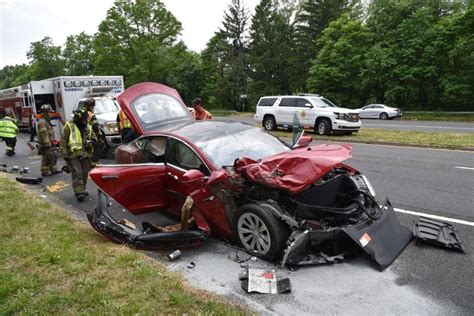 3 injured when SUV overturns in multi-vehicle collision involving luxury sedan  