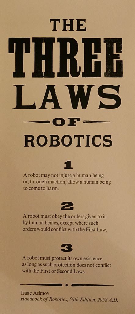 3 Laws Of I Robot