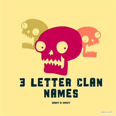 Pick a group name that has nothing to do with cars. For a different twist, think of a group name that doesn't have anything to do with cars. If your group has something in common besides cars you can use it for inspiration to create a one-of-a-kind car club name. ... 69 Best Three-Letter Clan Names (Curated & Ranked) + Generator. Friends Top ...