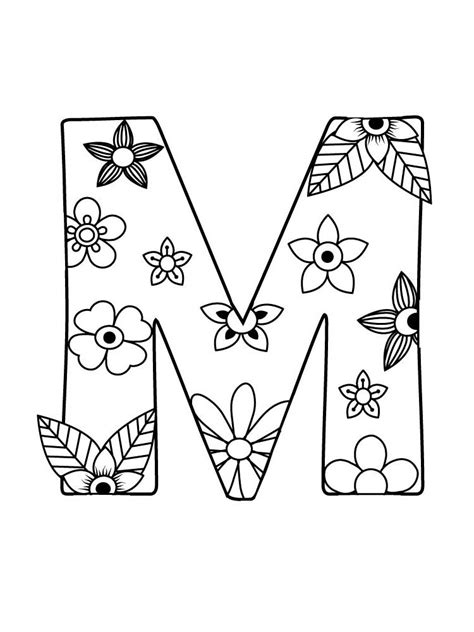 3 Letter M Coloring Pages Easy Download Mrs Letter M Coloring Pages - Letter M Coloring Pages