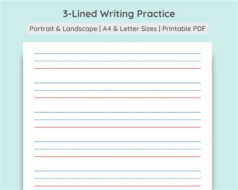 3 Line Notebook