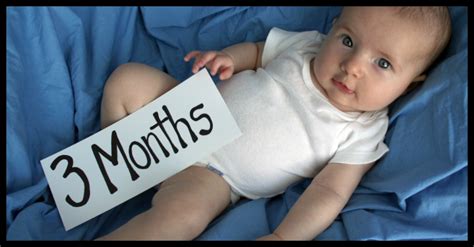 3 months! Baby arrow