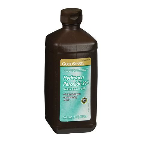 3 Percent Hydrogen Peroxide Solution