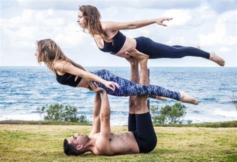 3 person yoga poses extreme