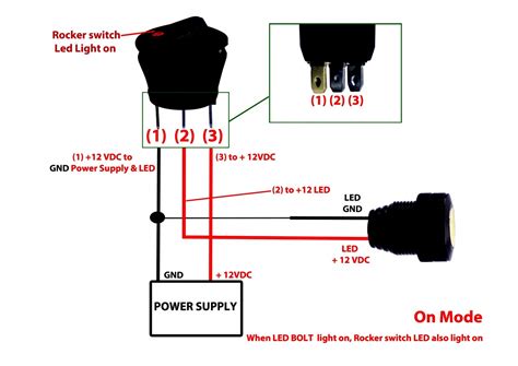 3 pin 3 prong toggle switch wiring diagram. I've seen various wiring diagrams for 3-prong connectors, I need to know which is correct and why. Guidance is much appreciated. Chev. pin-A to 12V source via 10amp fuse/toggle switch. pin-B to ground. pin-D to ground. or. pin-A to 12V source via 10amp fuse/toggle switch. pin-B to Pin-D. 
