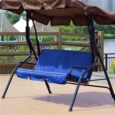 🏖️【SWING CUSHION REPLACEMENT】This 2-3 seater swing cushions with thick and soft hollowfibre filling for maximum comfort. 5 inches thick,has a good rebound effect, is not easy to deform, and is comfortable and breathable.The dot positioning design of the cushion ensures that it stays in place,the soft seat cushion adds an extra layer of .... 