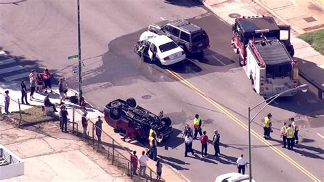 3 seriously injured in rollover crash on South Side