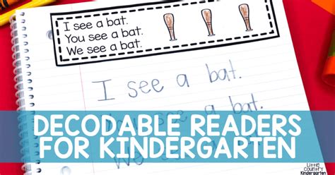 3 Simple Reasons To Use Decodable Readers For Easy Readers For Kindergarten - Easy Readers For Kindergarten