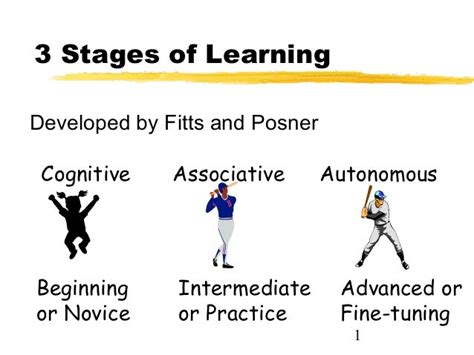 3 Stages Of Learning In Sport