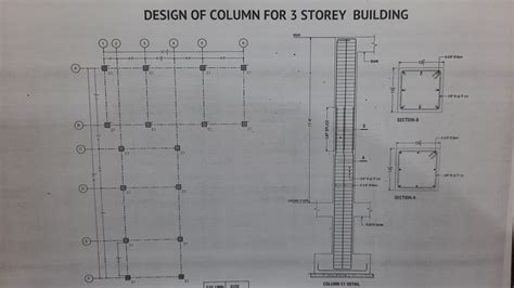 3 Storey Building Structural Design