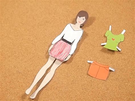 3 Ways To Make Paper Dolls Wikihow Cut Out Paper Dolls - Cut Out Paper Dolls