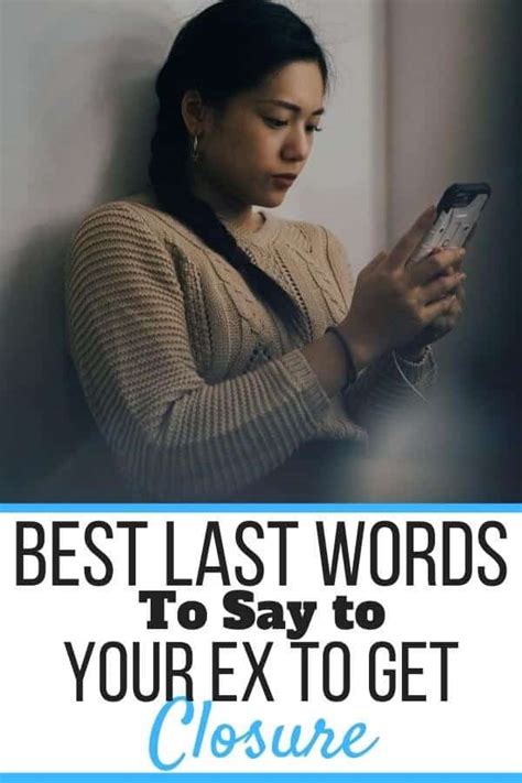 3 words to say to your ex