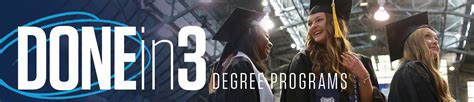3-Year Programs What if the path to who you'll become is shorter than you think? With AU's 3-year programs, you can earn a fully-accredited, 4-year-degree in your choice of 30 different majors in just 3 years. You get the same quality education and preparation for success in less time.. 