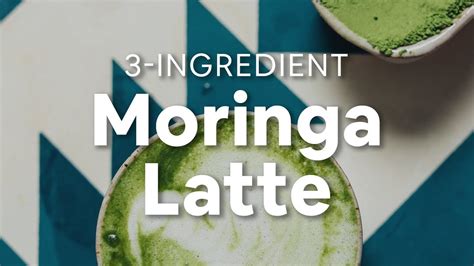 3-Ingredient Moringa Latte (Caffeine-Free “Matcha!”)