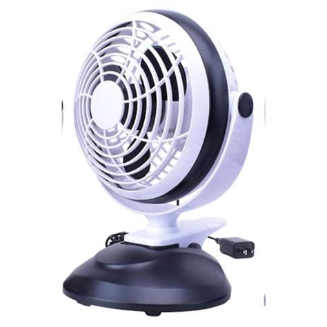 3-Watt 6 in. USB Desktop Clip Fan with Adaptor