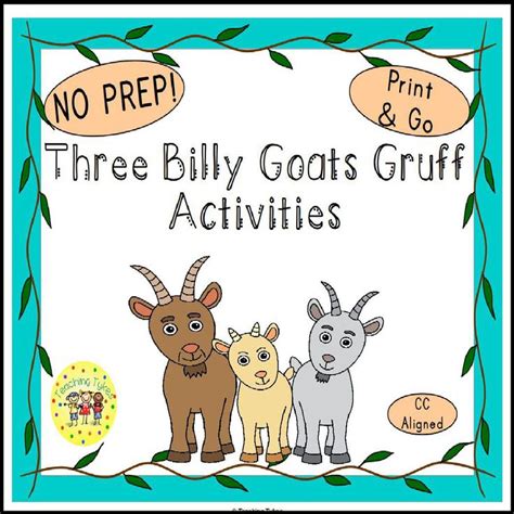 Download 3 Billy Goats Gruff Esl Activities 