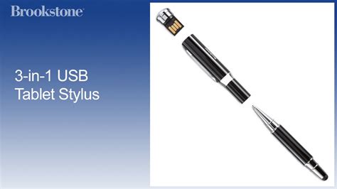 3-in-1 USB Tablet Stylus - YouTube