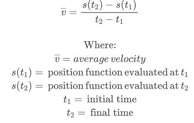 3.1 Position, Displacement, and Average Velocity - wintechmobiles.com