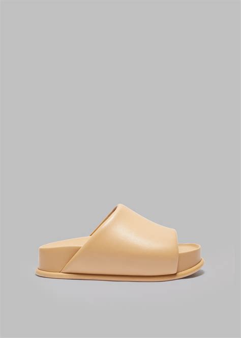 3.1 Phillip Lim Freida Pillow-Platform Slide - Chai – The Frankie Shop