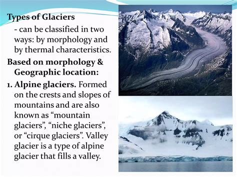 3.1. Glaciation and morphology. (3.4.1. Types of glaciers, 3.4.2 ... - wintechmobiles.com