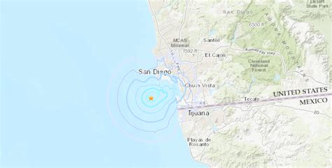 3.2 magnitude earthquake strikes near San Diego County after series last week