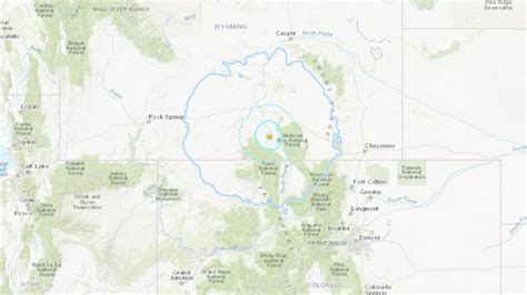 3.9 earthquake hits Wyoming, just north of Colorado
