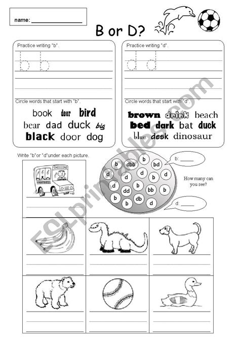 30++ B Vs D Worksheets Worksheets Decoomo