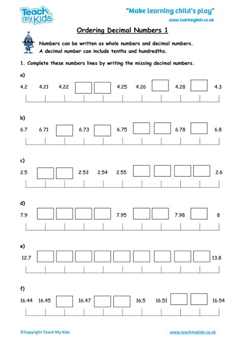 30++ Decimals On A Number Line Worksheet Worksheets Decoomo