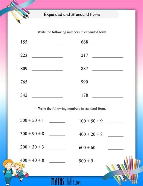 30++ Expanded Form Worksheets Worksheets Decoomo