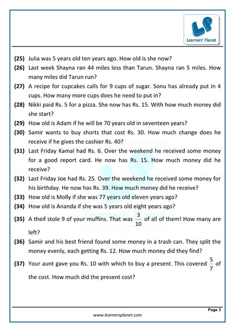 30++ Linear Word Problems Worksheet Worksheets Decoomo