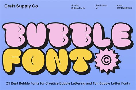 30+ Best Bubble Fonts for Fun & Happy Designs (Free … - muktibox.com