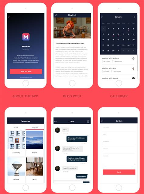 30+ Best jQuery Mobile Web Templates 2016 DesignMaz