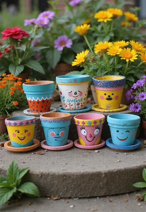 30+ Clay Flower Pot Ideas to Personalize Your Garden Decor - muktibox.com