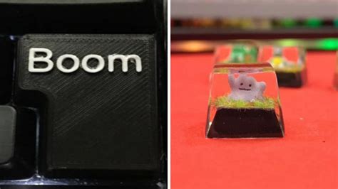 30+ Cool 3D Printed Keycaps You Can Download & Print Now