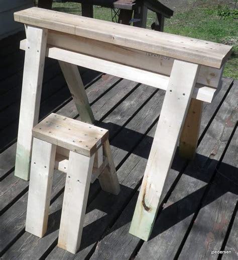 30+ DIY Sawhorse Plans [Free] - MyMyDIY Inspiring DIY Projects