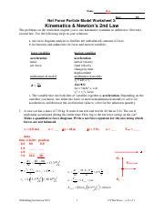 30+ Elegant Free Particle Model Worksheet 3 Answers