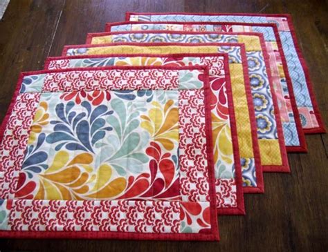 30+ Free Patterns for Quilted Placemats Guide Patterns