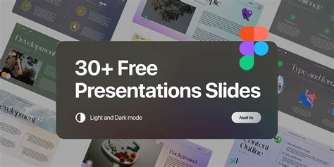 30+ Free Presentation Slides Figma Community